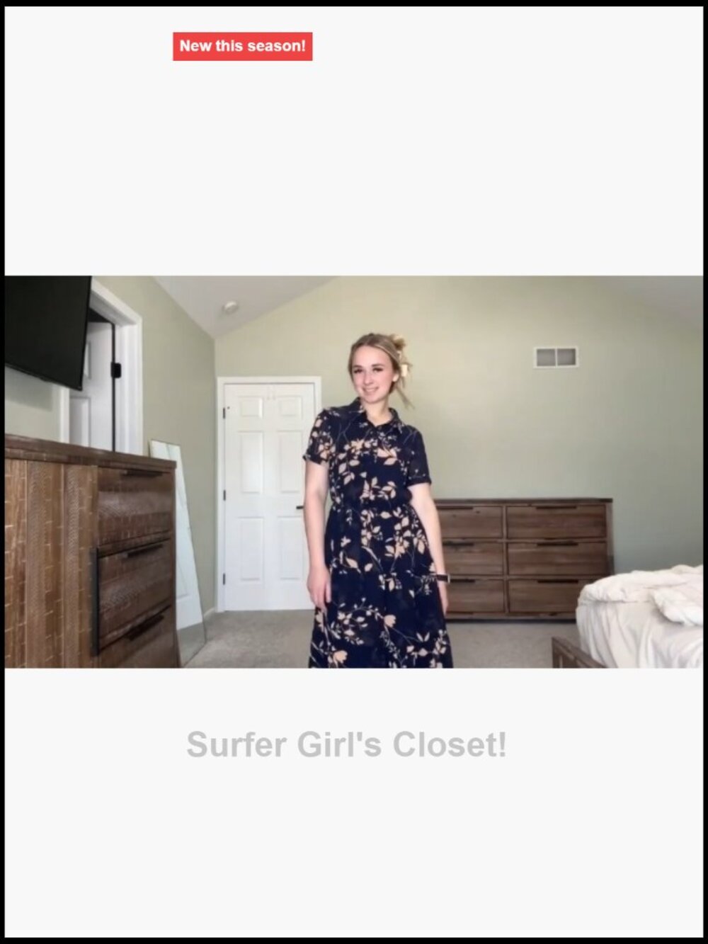 Chiffon Floral Maxi Dress with Pockets Collared V Neck Short Sleeve Button Down - Picture 7 of 7
